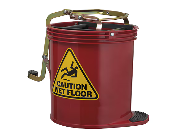 165423 OATES Wringer Bucket Contractor - Red