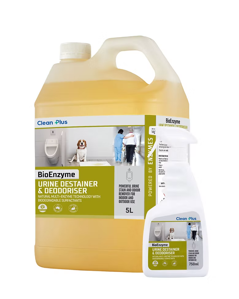 89502 CLEAN+ BIOENZYME URINE DESTAINER & DEODORISER - 5L