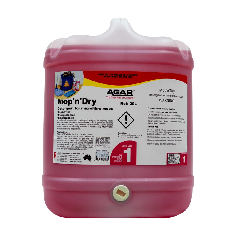 MOPN20 AGAR MOP'N'DRY 20L