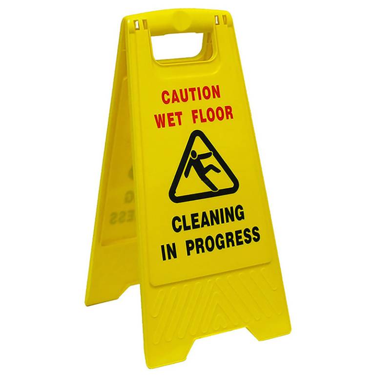 19093 NAB CSignWF A-Frame Caution Sign 'Caution Wet Floor'