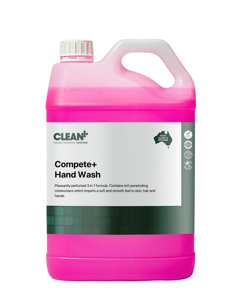 354 CLEAN+ COMPETE+ PLUS HAND WASH PINK 5L