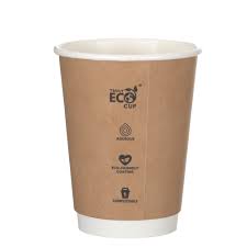 Kraft Coffee Cup 12oz Double Wall Ctn 500