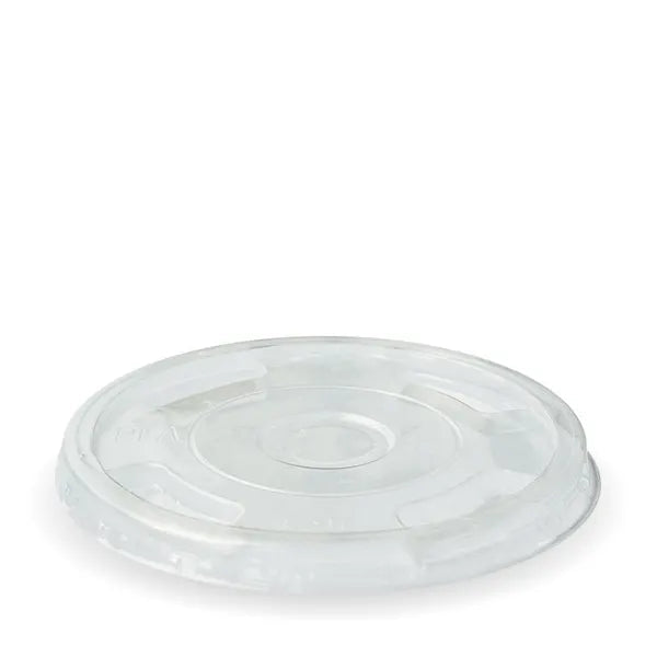 CCLID90-F PS LID FOR PAPER COLD CUP FLAT W/STRAW SLOT 50/CTN 1000 /CTN