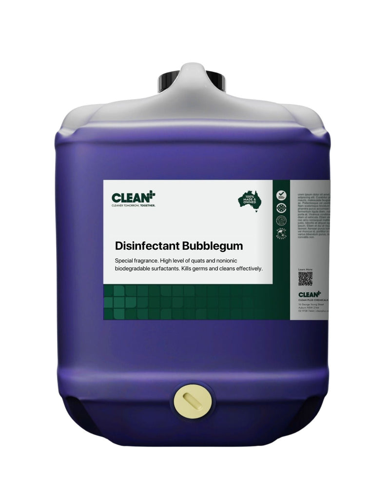 22203# CLEAN+ Disinfectant Bubblegum / 20L