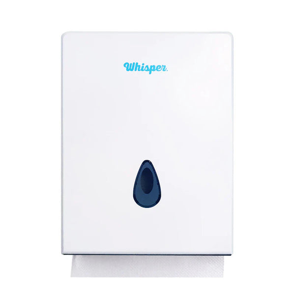 CD-8235A WHISPER SLIMLINE MULTIFOLD DISPENSER - WHITE 16 PER CTN SOLD PER EA