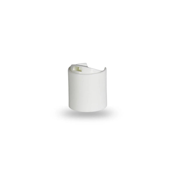 ICD28DTWSPD Lid White Smooth Disc Push Top 28mm