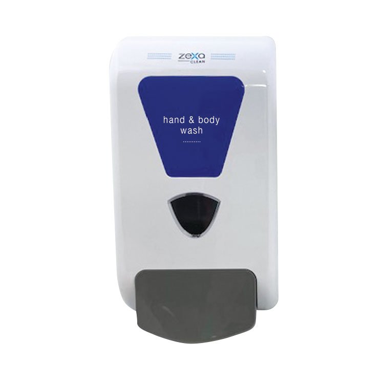 zexa 9500 Wall Mount 1L Dispenser for Hand & Body Foam Wash