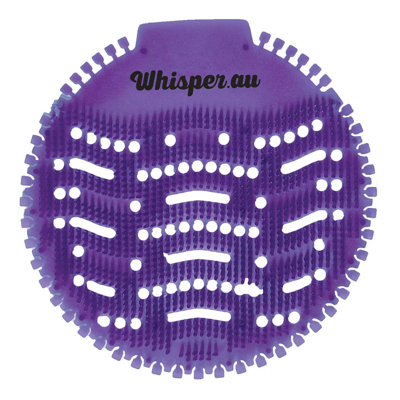 USKG# WHISPER URINAL SCREEN KIWI GRAPEFRUIT 10 PCS X 6 PACKS/CTN FULL CARTON