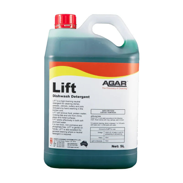 85013 AGAR Commercial Detergent Dishwashing Liquid 5L