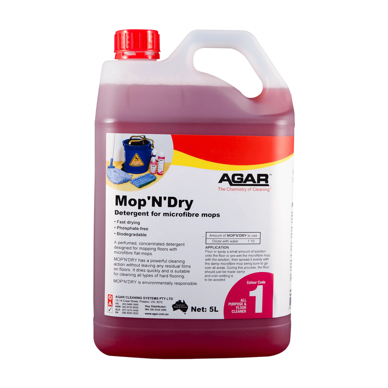 MOPN5 AGAR MOP'N'DRY 5L