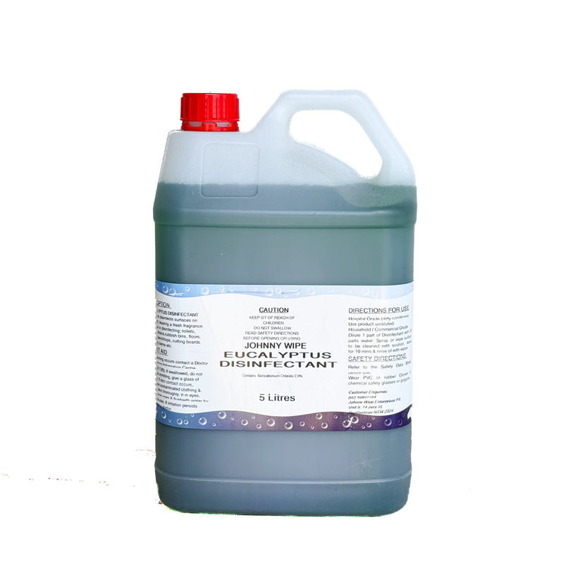 JOHNNY WIPE EUCALYPTUS DISINFECTANT 20LT JWED20